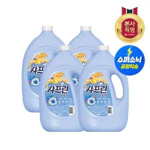 샤프란 아로마 프레쉬 아로마 용기3.1L x 4개