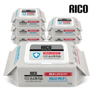 리꼬 손소독티슈 70매 x 6팩