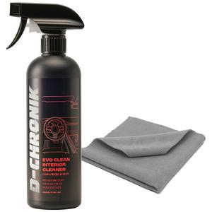 디크로닉 에보클린 500ml 실내 세정제 내부 시트 청소 차량용 천장 때 얼룩 제거 + 타월