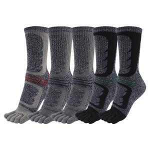 5족세트 제이케이sp 남성 스포츠 이중바닥 파일 발가락양말 장목