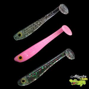 엘리게이터 뉴MNW 볼락웜 1.5인치 케이무라 UV야광 웜