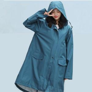 레인코트 여자 커플 고급 트렌치 등산용 판초 장마철 새로운 작업용