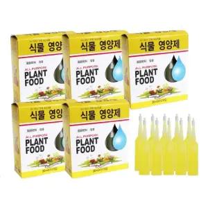 ISO 9001인증 국내제조 식물영양제 앰플 36ml x 50개
