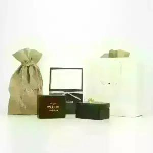 오직이니셜돌반지 1.00g 우드케이스각인