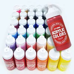 종이나라 비비드 아크릴물감 220ml 대용량 36색 세트 무료발송