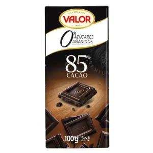 발로르 슈가프리 다크초콜릿 85% 100g