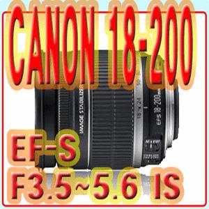 [일본직수입] 캐논 EF-S 18-200mm F3.5-5.6 IS