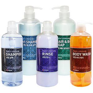 업소용 차밍 샴푸 바디워시 린스 트리트먼트 겸용샴푸 730ml 5종 모음