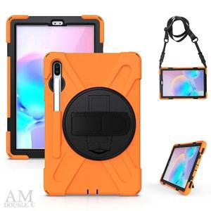 [아미크]갤럭시탭 S6 10.5 실리콘 3중보호 범퍼 스트랩 태블릿 케이스 T860 T865 T866