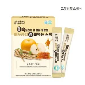 발효 흑도라지 배 쌍화 생강청 배도라지 청 짜먹는스틱 10ml x 100포 실속형