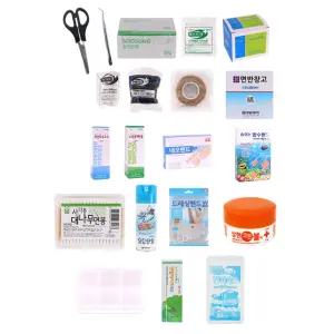 구급약품세트 20종 구급약 상비약 세트 응급키트 비상약품