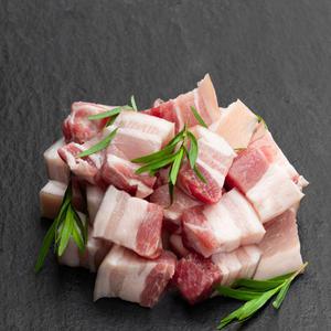 더푸드마켓 국거리용돼지고기 듀록 찌개용 삼겹살 500g