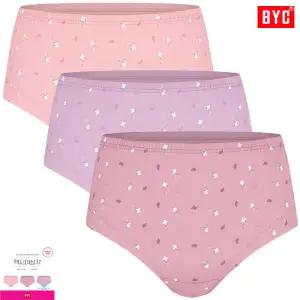 BYC임파선보호 이지맥시여삼각팬티3매입 WCF5459