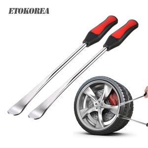 에토 자전거 타이어 주걱 공구 오토바이 전동킥보드 튜브 교체 스틸 타이어레버 2개