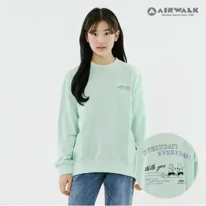 [보리보리/에어워크 주니어]에브리데이 베어 맨투맨 티셔츠