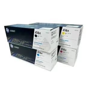 HP정품토너 416X(대용량) 4색세트 (W2040X+W2041X+W2042X+W2043X) M454dn M454dw M454nw