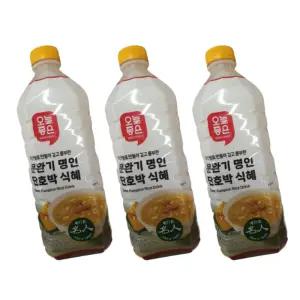 문완기 명인 단호박식혜 1800ml x 3개 전통음료 사무실탕비실 회사간식