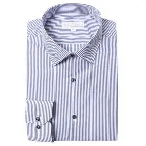 [카운테스마라](센텀시티점)(슬림핏/긴소매)면혼방 런던 스트라이프 셔츠CDHW1P7351NO12G