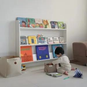 BC7373 E0자재 테미스 라운드 틸팅 전면책장 1200