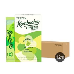 티젠 콤부차 샤인머스캣 10스틱X12박스 (1카톤)