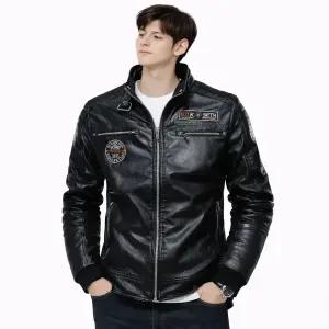 카멜롯 남성 항공점퍼 가죽 자켓 6693 [한 SIZE 크게 주문 추천]