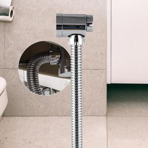 HLBATH 스텐레스 자바라 벽트랩 세면대 스텐 벽붙이배수관 500mm