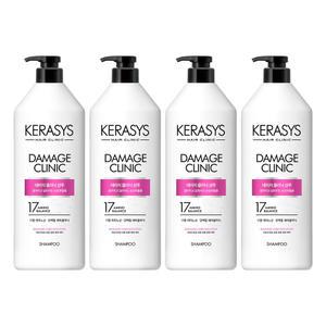 케라시스 데미지 클리닉 샴푸, 980ml, 4개