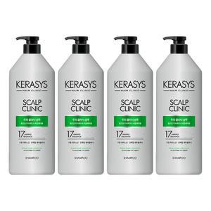 케라시스 두피 클리닉 샴푸, 980ml, 4개