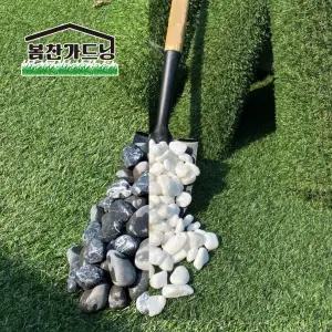 자갈 10kg 조약돌 테라스 전원주택 마당 꾸미기 조경 멀칭재 돌맹이