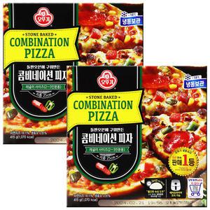 오뚜기 콤비네이션피자 415g x 2개 / 냉동식품 간편조리