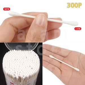 코튼 화장 종이 순면 면봉 300P