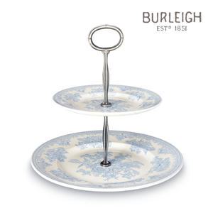 [롯데백화점]버얼리 [버얼리] 블루 아시아틱 페잔트 2단 케이크 스탠드