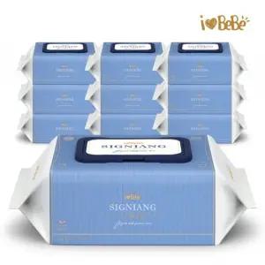 아이러브베베 시그니앙 오블루 75g 77매 10팩 캡형 아기물티슈
