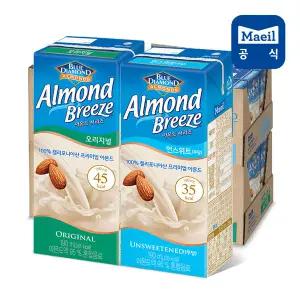 매일 아몬드브리즈 혼합 오리지널 190ml 24팩+언스위트 190ml 24팩