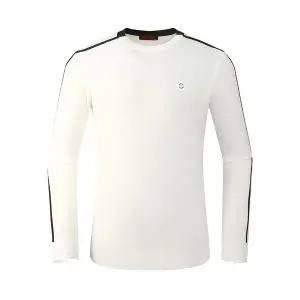 [하프클럽/데니스골프]남성)소매라인배색 라운드넥_NAMSMSP102