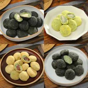 고수록 4종 떡세트(400g×4봉, 총 40개)