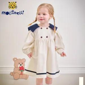 [몰리멜리] 늘예쁜마린카라더블원피스