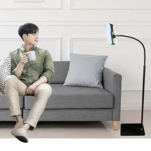 누스타 핸드폰거치대 스탠드 자바라 침대 누워서 거치대 각도 높이조절 202105H