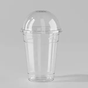 92파이 20온스 아이스컵1000개+돔뚜껑 1000개 세트 일회용아이스컵 투명컵