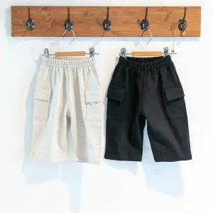 [보리보리/레이키즈]8부 싱글 트랙 팬츠