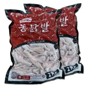 닭발 원료 통닭발 2Kg 2개