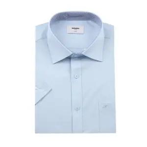 [갤러리아] (반소매 일반핏) 착용감 편한 면스판 반팔 와이셔츠 RZUSG0010BU