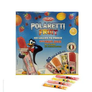 폴라레티 후르트 얼려먹는 아이스바 40ml x 80개입 (과일맛 젤리바 | 개별포장 | 대용량 냉동 간식)