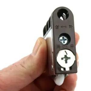 거실 미닫이중문 매입형로라 V자호차 바퀴위치 조절