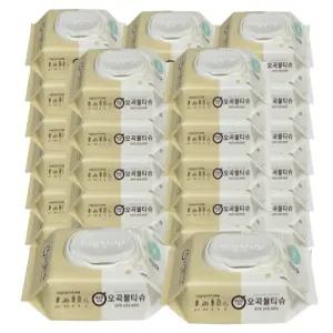 깨끗한나라 오곡 물티슈 캡형 100매 32팩