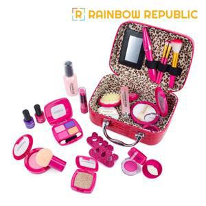 RR 메이크업 뷰티 가죽 핸드백 놀이감