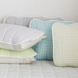 [아망떼] 허니듀 시어서커 리플 밴딩 베개커버