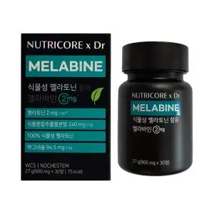 뉴트리코어 식물성 멜라토닌 함유 멜라바인 900mg x 30정 1개 / 써클