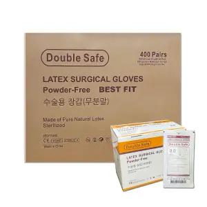더블세이프 베스트핏 멸균 글러브 8.0 1박스/8통 멸균글러브 의료용