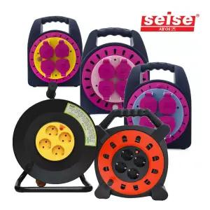 세이즈 전기릴선 4구 10M 20M 30M 50M 캠핑릴선 케이스형 오픈형